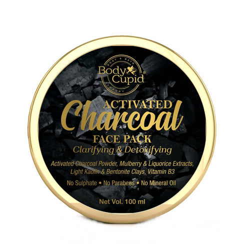 Body Cupid Activated Charcoal Face Pack